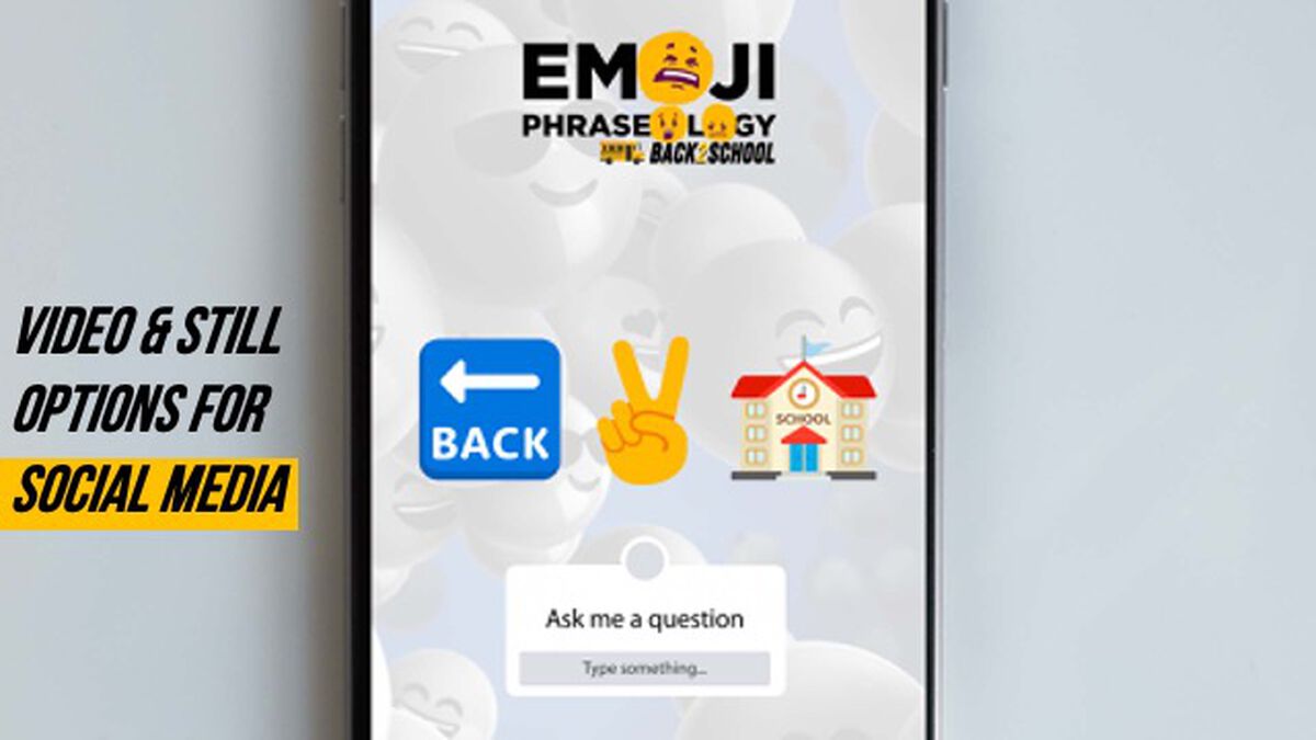 Emoji Phraseology - Back 2 School Edition image number null